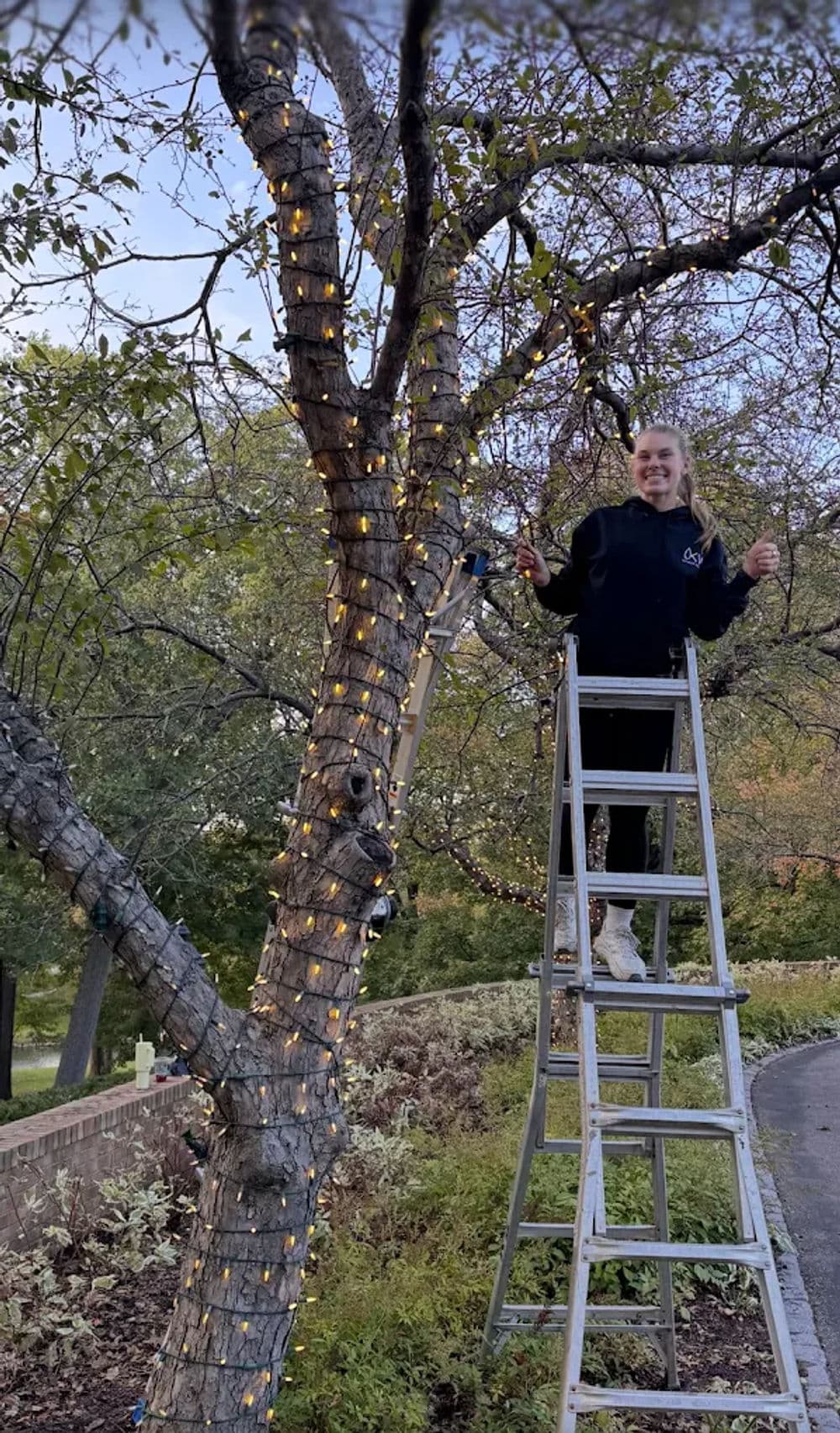 Bekkah Brightens Up Wayzata with Holiday Lighting image